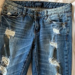 JustUSA ripped jeans from Francesca’s, size 3